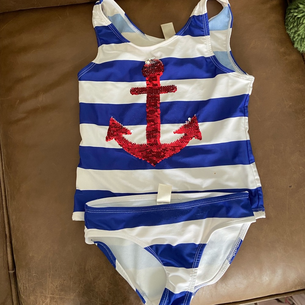 Old Navy Swim Set (girls, 8)